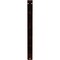 Ekena Millwork Crawley Wrought Iron Bracket, (Single center brace), Antiqued Copper 1 1/2"W x 12"D x 15"H BKTM01X12X15SCRACO - alternate 5